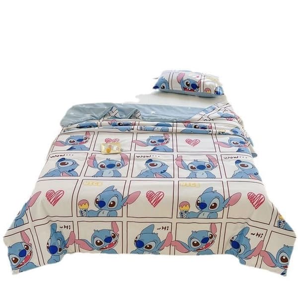 Barnas sommerdyne, 100 % vasket bomull, lett og pustende – 150x200 cm