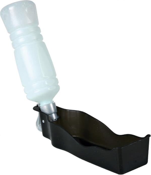 1 kpl Juomapullo kulholla, 500 ml (Musta)