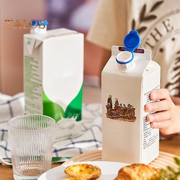 Mjölkkartong Pip Skarp Spets Avledning Solid Robust Förpackad Juice Dryck Dryckeshällare Köksredskap