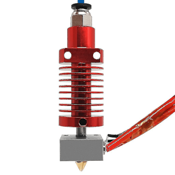 1 set 24V Monterad Extruder Hotend Kit Munstycke Aluminium Värmeblock För Cr-10s Pro