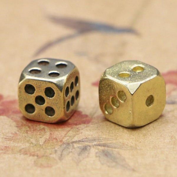 5 st Rpg Tärningar Metall Tärningar Rollspel Tärningar Unika 6 Sidor Tärningar Rostfritt Stål Tärningar Kub Tärningar Set