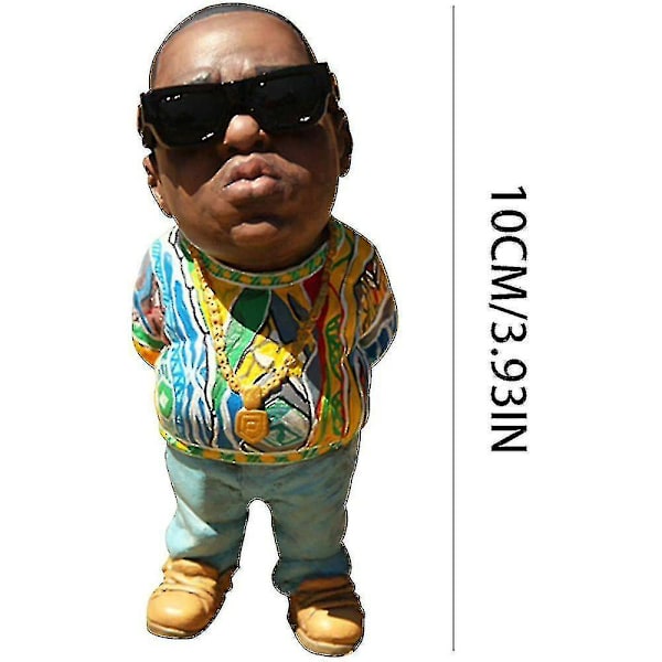 Handgjord Legend Minnesmärke Staty Skulpturer Modell Harts Prydnader Skrivbord Heminredning Present Biggie