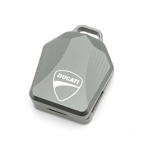 Nyckelhölje för Ducati 600 748 848 999 1098 800 900 749 1198 Monster S2R/S4/S4R/ST3 600 620 696 Motorcykel med Logotyp Titanium