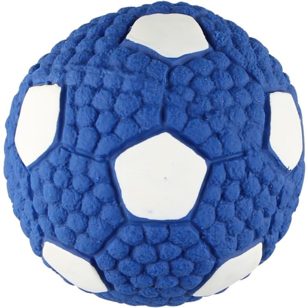 Hundelegetøjsbold, Hundefodboldlegetøj, knirkende latexgummi Hundelegetøjsbolde Bidesikre tændertræningslegetøj til hunde, 9,5 cm/3,74 tommer