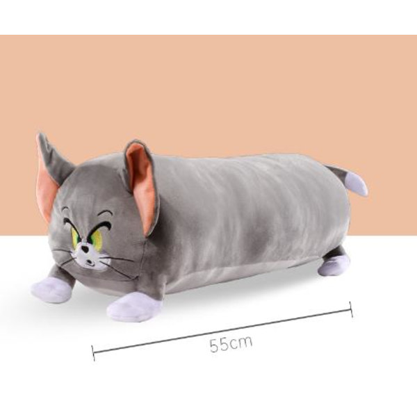 Tom ja Jerry animaatio oheistuote pehmolelu tyyny - Lahja faneille - Tom Long style