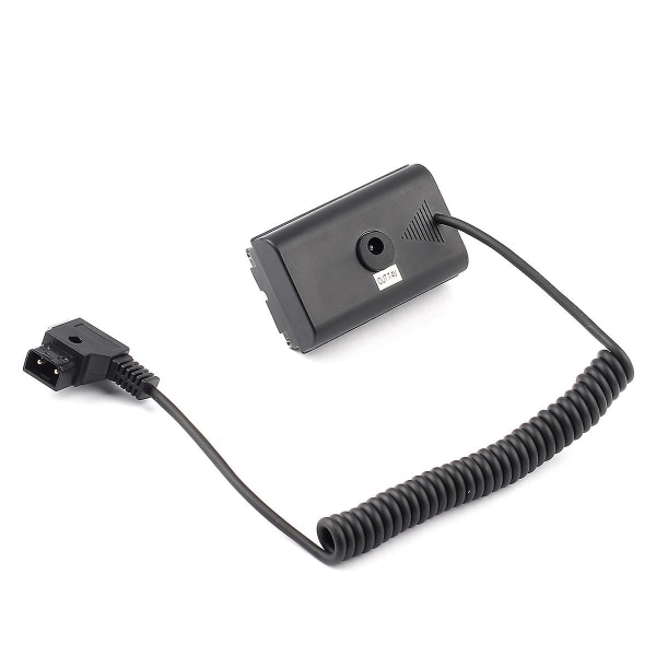 Strømadapterkabel for D-tap-kontakt til Np-f Dummy-batteri for Np F550 F570 Np F970