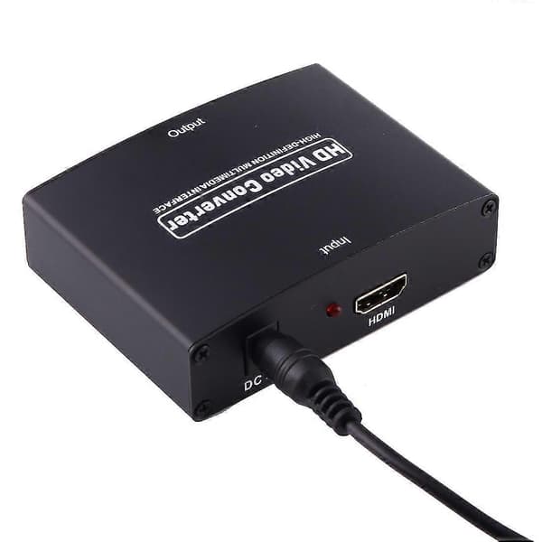 HD HDMI til YPbPr Video og R/L Lydadapter