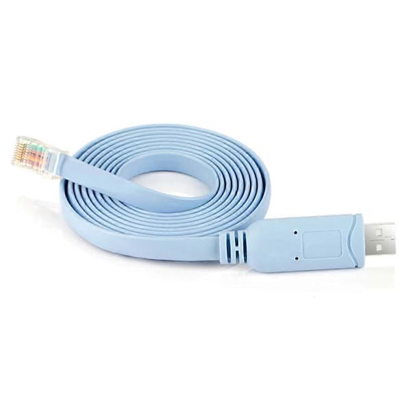 Konsolkabel til H3C Router Rollover Konsolkabelledning 1,8 meter kabel