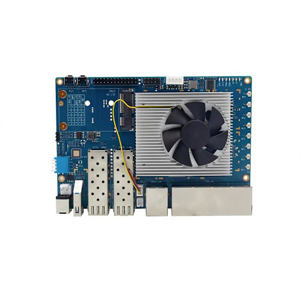 Varmeavleder og vifte for Banana Pi R3-kort Kjøleplate Kjøler Kompakt størrelse