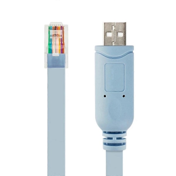Konsollkabel for H3C Router Rollover Konsollkabel Ledning 1.8 meter Kabel