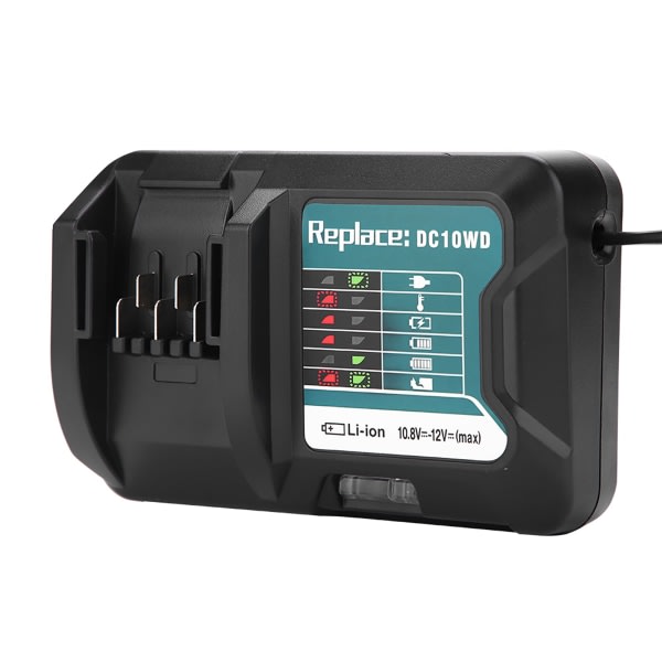 Hurtig Lithium Batterioplader til 10.8V 12V Makita DC10WD/BL1015 EU Stik 100-240V