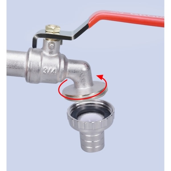 IBC tank adapter - IBC kobling - IBC forbindelse - IBC tank adapter 1/2 alloy faucet copper nipple