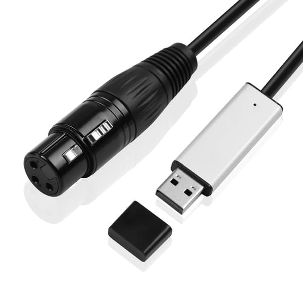 USB til DMX Interface Adapter - LED DMX512 Computer PC Scenelys Controller Lysdæmper