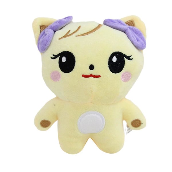 Blackpink Plys Dukke 18*12*9cm Jisoo Jennie Rose Lisa Dyrekarakter Stuff Gave Til Blink Friends Born Pink One-Size Yellow Cat