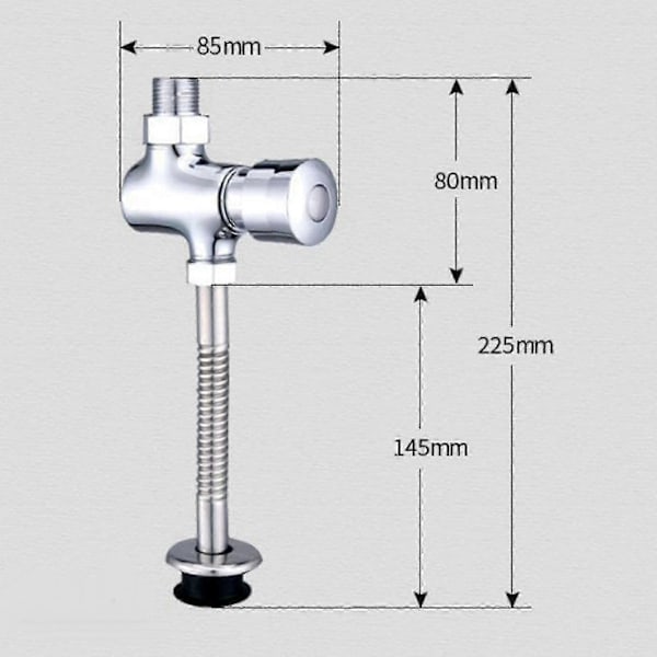 Nye Modeller Urinal Toilet Urinal Med Buet Rørforsyning