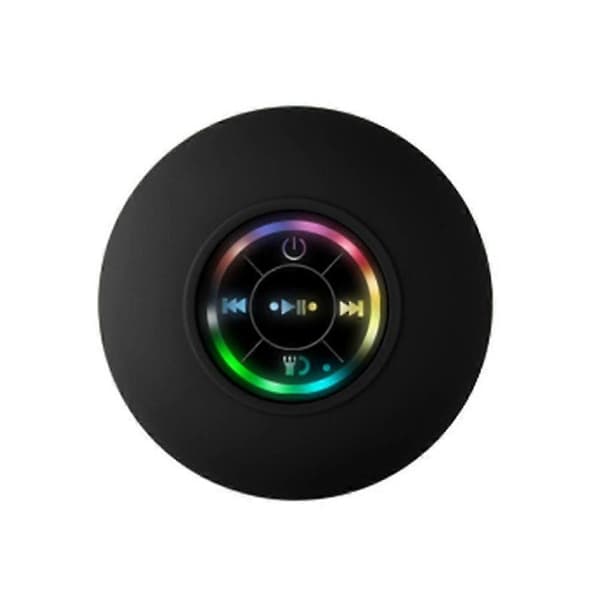 Mini Bluetooth Høyttaler Vanntett Baderom Lyd Trådløs Dusjhøyttaler Rgb Lys Bluetooth Sucti