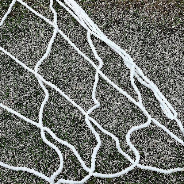 3*2m Fotballmålnett Polypropylenfiber Sports Kamp Trening Verktøy 1.2*0.8m