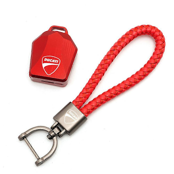 Nyckelhölje för Ducati 600 748 848 999 1098 800 900 749 1198 Monster S2R/S4/S4R/ST3 600 620 696 Motorcykel med Logotyp A 1 set Red