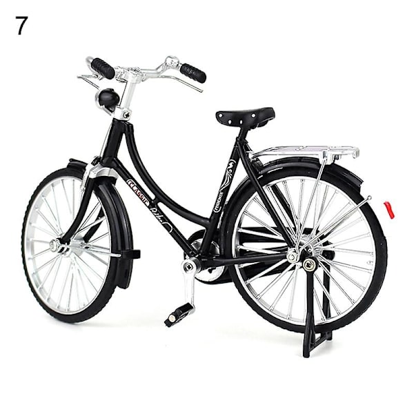 Samleobjekt Cykel Kunst Skulptur Stativ Stabil Legering Fuld af Personlighed Simuleringskunst Cykel Hjem Decor 7