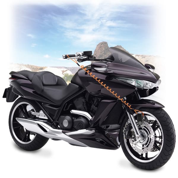 Lås för cykel/moped/scooter med larm