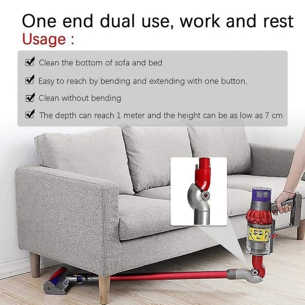 Pohja-adapteri V7 V8 V10 V11 V15 Pikakiinnityssovitin Työkalu Pohja-adapteri 967762-01home Cleani