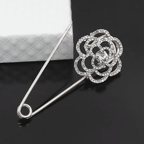 Pärlblomma Cc Broscher För Damkläder Brosch Xin3002301