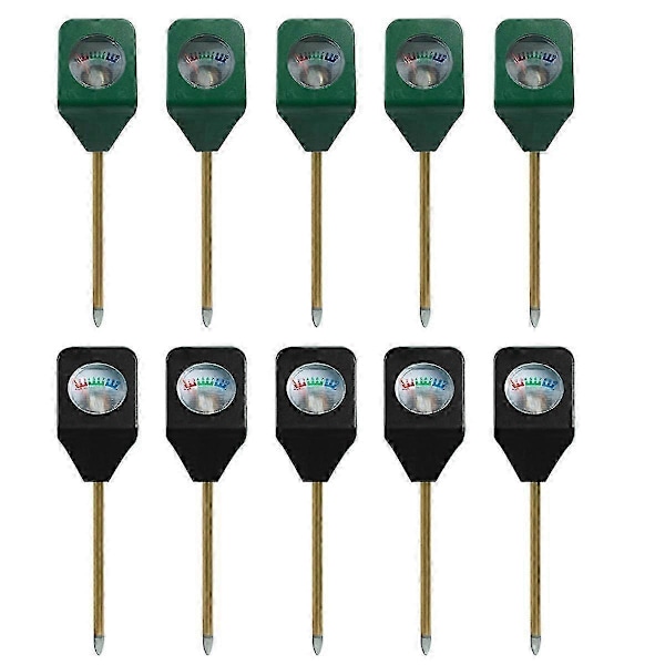 10 st Mini Portabel Hygrometer Testare Jordfuktighet Mätare Inomhus Krukväxter Plantering