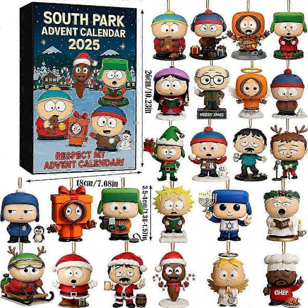 South Park Julekalender 2025 South Park Julekalender Blind Box
