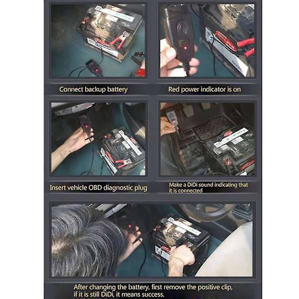 Bil Obd2 Ecu-kontakt Batterisparer Auto Ecu Minnelagring Beskyttere Bil Nødstrøm Elektrisk Plugg Ca