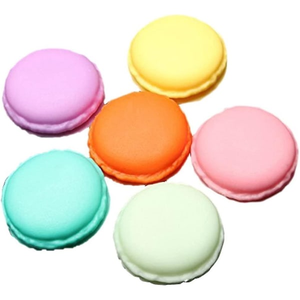 Mini Macarons Case Box Round Pill Box Holder Case Jewelry Organizer Box