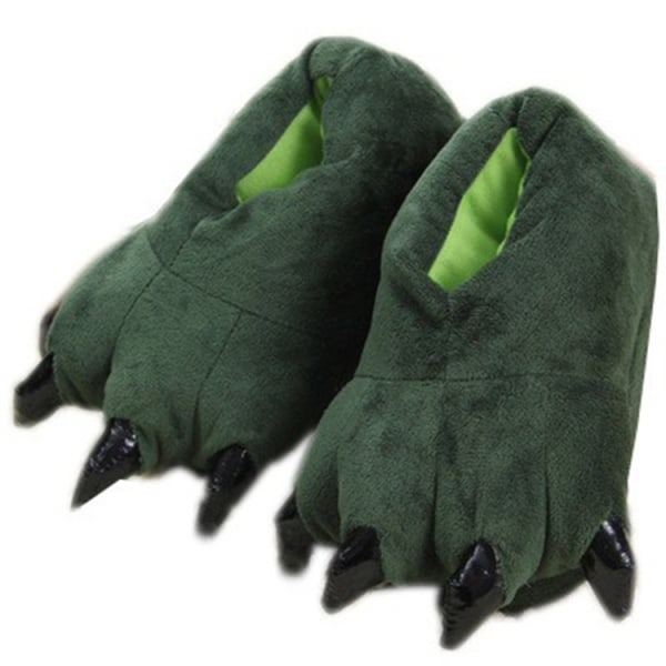 YELAN Claws Cartoon Dinosaur Tofflor Varm Hus Tofflor Adorbl