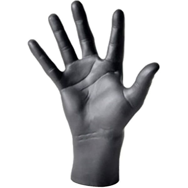 Manlig handmodellhandmodellmodellhandske smyckesmodellställ för heminredning/smyckesbutik - Svart