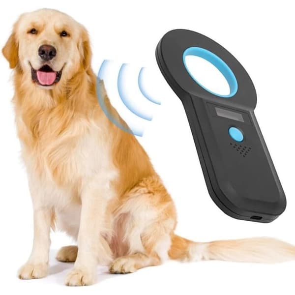 Mikrochipskanner för husdjur – 134,2 kHz chipläsare, stöder ISO 11784/11785 FDX-B RFID-standarder
