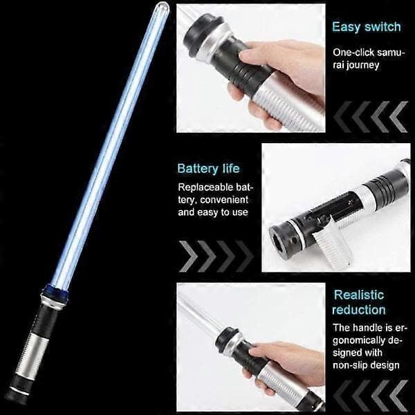 Lasersvärd Rymd - 2-pack flerfärgad julklapp
