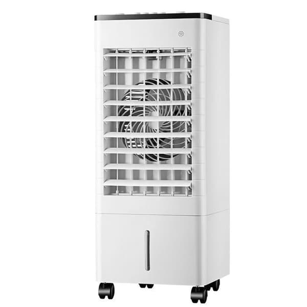 75W Lydløs Bærbar Køler, Knapstyring, 9L Tank, 3 Hastigheder, Leveres med Køleelement