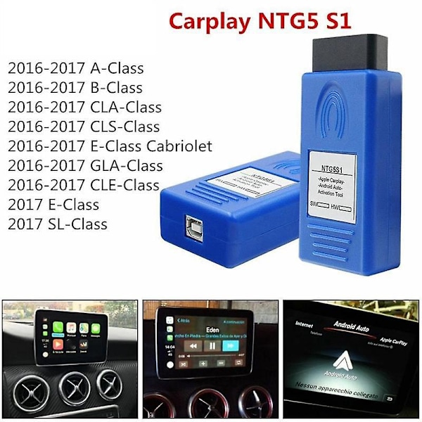 Aktiveringsværktøj til CarPlay NTG5S1/NTG5ES2 og Android Auto NTG5S1 til / NTG5 S1 NTG5ES2