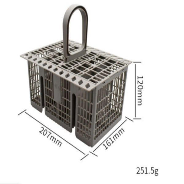 Bestickkorg för diskmaskin, universell bestickkorg för diskmaskin, för Hotpoint 99673-8729, C00257140, C0038660, Indesit, Whirlpool-WELLNGS