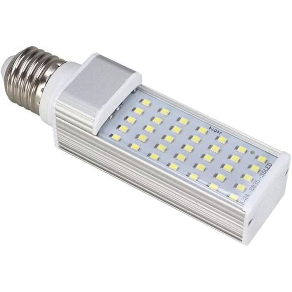 Energibesparende 7W E27 LED-pære til alle akvarier (hvid)