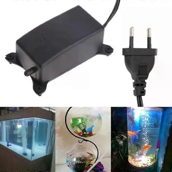 Akvariesyrepump, ultratyst luftare, bärbar luftkompressor, akvarietillbehör
