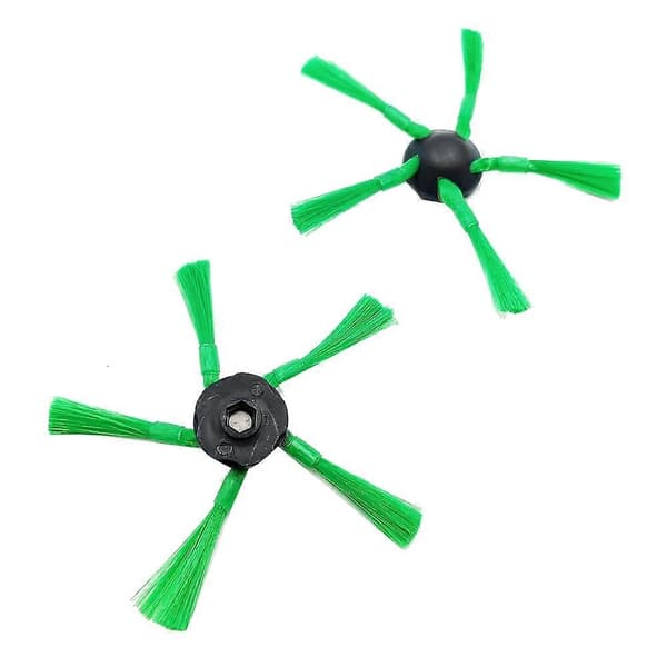 6-pack Tillbehör Sidoborstar Reservdelar för Vorwerk Kobold VR200 Robotdammsugare