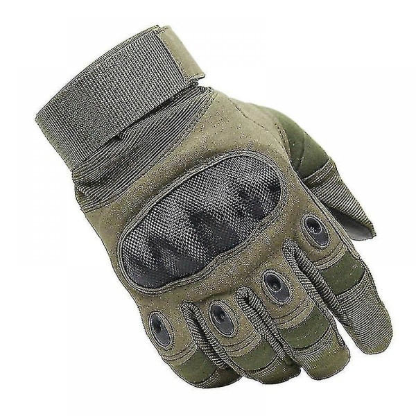 Taktiske handsker, berøringsskærm militærhandsker med hård kno til jagt Skydning Vandring Airsoft Camping Paintball