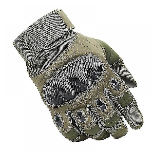 Taktiske handsker, touchscreen militærhandsker med hård kno til jagt, skydning, vandreture, airsoft, camping og paintball