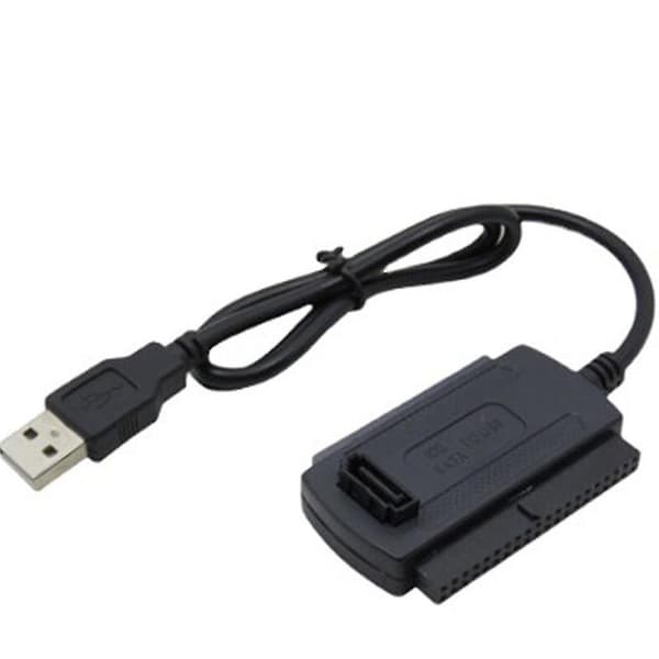 USB - IDE 2.0 -sovitinkaapeli 2.5 3.5 SATA J9K -asemalle