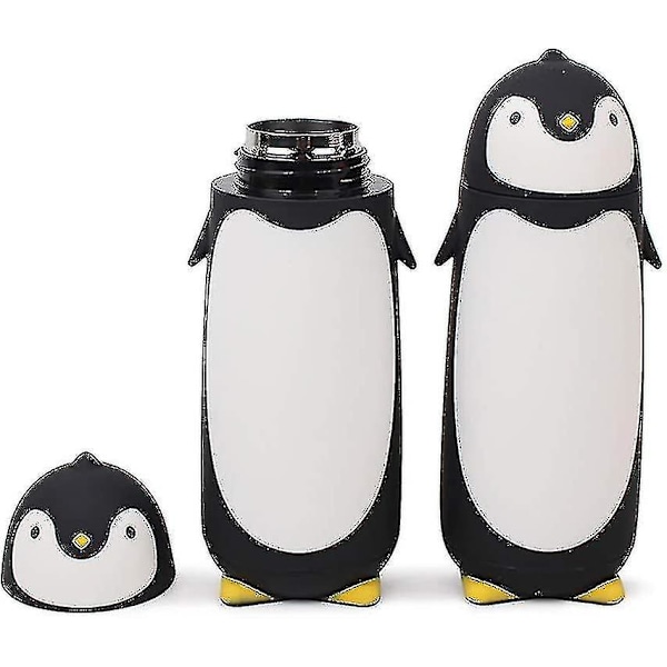 Penguin Stainless Steel Vacuum Thermos Travel Mug Tea Water Bottle Coffee Flask