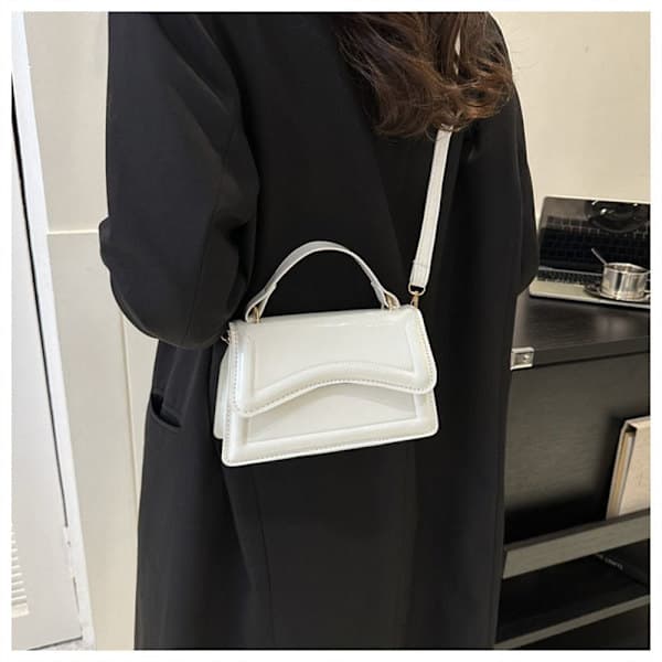 Skuldervesker Messenger Bag HVIT hvit white