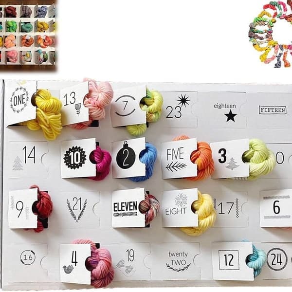 Garn Julekalender 2026 Garn Julekalender Jul Hæklet Julekalender