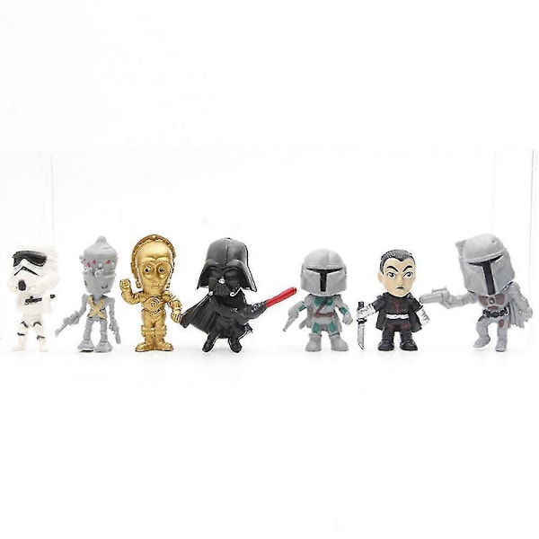 14 stk. Star Wars Darth Vader Master Yoda Figur Legetøj Børnegaver