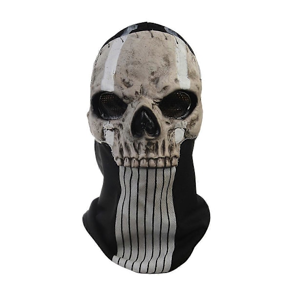 Unisex Call Of Duty Ghost Kallo Kokonaamio Luuranko Pelottava Maski Ulkoilu Urheilu Sota Peli Halloween Cosplay Lateksi style C