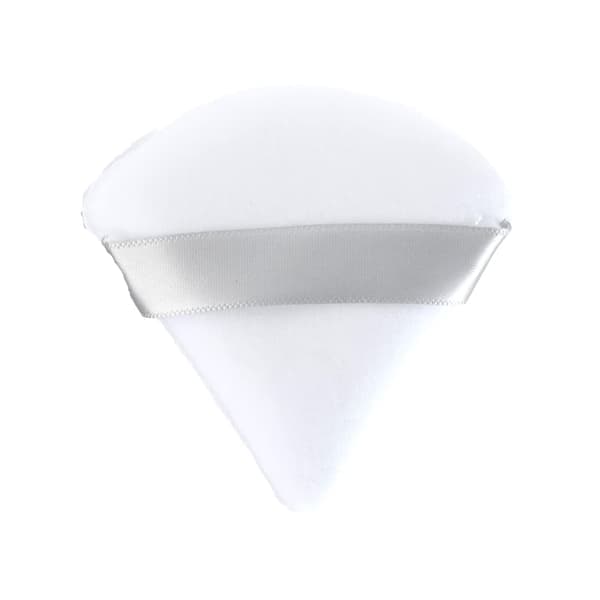 3-pack trekantig puderpuff - Tvättbara sminksvampar - Sminksvampar Vit 3-pack Vit