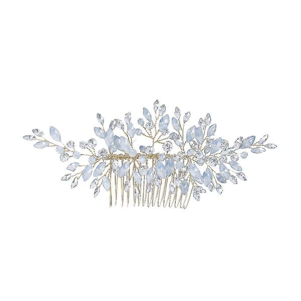 1 hårkam med vackra, eleganta och unika strass - håraccessoarer